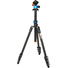 3 Legged Thing Punks Patti 2.0 Magnesium Travel Tripod with AirHed Mini Ball Head (Blue)