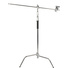 Sirui C-STAND-02 C-Stand with Boom Arm, Casters, and Sandbag (Chrome)