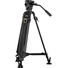 Tilta 75mm Cine Fluid Head with 2-Stage One-Touch Carbon Fibre Tripod System (8kg Load, Space Grey)