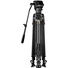 Tilta CT12 75mm Cine Fluid Head With 2-Stage One-Touch Carbon Fibre Tripod System (12kg, Space Grey)