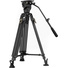 Tilta CT12 75mm Cine Fluid Head With 2-Stage One-Touch Carbon Fibre Tripod System (12kg, Space Grey)