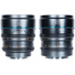 Sirui Nightwalker 16mm & 75mm T1.2 S35 Cine 2-Lens Set (Micro Four Thirds, Gun Metal Grey)