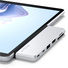 Satechi 6-in-1 Dual USB-C Hub for Surface Pro 9 (Platinum)