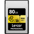 Lexar 80GB Professional CFexpress Type A Card GOLD Series - Open Box Special