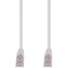 DYNAMIX Cat6 UTP Patch Lead - Slimline Snagless Molding (2m, White)
