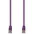 DYNAMIX Cat6 UTP Patch Lead - Slimline Snagless Molding (0.3m, Purple)