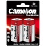 Camelion Plus Alkaline D-Type Batteries (2 Pack)