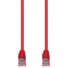 DYNAMIX Cat6 UTP Patch Lead - Slimline Snagless Molding (1m, Red)
