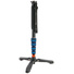 3 Legged Thing Taylor 2.0 5-Section Magnesium Alloy Monopod with DocZ Foot Stabilizer Kit (Blue)