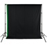 Xlite Standard 3x3m Muslin Background Kit (Black/Chromakey)