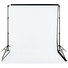 Xlite Standard 3x6m Muslin Background Kit (Black/White)