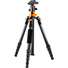 K&F Concept D225C2 Carbon Fibre Tripod with Arca-Type Ball Head and Monopod