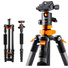 K&F Concept D225C2 Carbon Fibre Tripod with Arca-Type Ball Head and Monopod