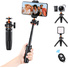 K&F Concept Desktop Tripod with Bluetooth (Silver)
