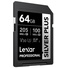 Lexar Professional 64GB SILVER PLUS SDXC UHS-I Card