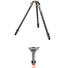 3 Legged Thing Legends Tommy 3-Section Carbon Fibre Hybrid Tripod Kit with 75mm Half Bowl Leveler