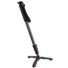 3 Legged Thing Legends Lance 4-Section Carbon Fibre Monopod with DocZ Foot Stabiliser Kit (Darkness)