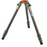 3 Legged Thing Legends Nicky 4-Section Carbon Fibre Hybrid Tripod Kit with 75mm Half Bowl Leveler