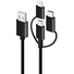 Alogic 3-in-1 USB to Micro USB/Lightning/USB-C Cable (1m)