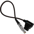Kondor Blue D-Tap to Straight 2-Pin LEMO-Type Power Cable for RED KOMODO (25cm)