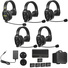 Saramonic WiTalk-WT5S 5-Person Wireless Intercom System with Single-Ear Headsets (1.9 GHz)