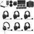 Saramonic WiTalk-WT6S 6-Person Wireless Intercom System with Single-Ear Remote Headsets (1.9 GHz)