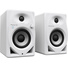 Pioneer DJ DM-40D-BT 4" Two-Way Active Desktop Monitor System with Bluetooth (Pair, White)