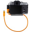 Tether Tools TetherPro USB-C to Right Angle USB-C Pigtail Cable (50cm, High-Visibility Orange)