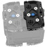 Kondor Blue Top Half Plate for PYXIS Cage System (Raven Black)