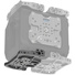 Kondor Blue Bottom Half Plate for PYXIS Cage System (Space Grey)