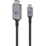 Bonelk USB-C to HDMI Long Life Cable (1.5m, Black/Space Grey)
