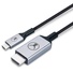 Bonelk USB-C to HDMI Long Life Cable (1.5m, Black/Space Grey)