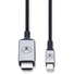 Bonelk Mini DisplayPort to HDMI Long Life Cable (1.5m, Black/Space Grey)