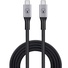 Bonelk USB-C Long Life Cable (2m, Black/Space Grey)