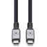 Bonelk USB-C Long Life Cable (2m, Black/Space Grey)