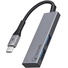 Bonelk Long-Life Series USB-C to 2 Port USB 3.0 Slim Hub (Space Grey)