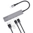 Bonelk Long-Life USB-C 4-in-1 Multiport Slim Hub (Space Grey)