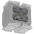 Kondor Blue Side Plate for PYXIS Cage System (Space Grey)