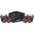Chauvet DJ SlimPAR Q12 ILS Low Profile Quad-Color LED Wash 4 Light Bundle