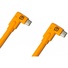 Tether Tools TetherPro USB-C to USB-C RT Angle/RT Angle Cable (4.6m, Hi-Vis Orange)