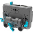 Kondor Blue Pro Battery Plate with Swiveling Rod Block (V-Mount, Space Grey)