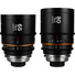 Laowa Nanomorph 65mm & 80mm T2.4 1.5X S35 2 Lens Bundle (MFT Mount, Amber)