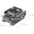 SmallRig 4639 HawkLock H38 Arca-Swiss Quick Release Plate for DJI Stabilisers