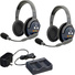 Eartec UltraLITE Pro16 Dual-Channel Wireless Intercom System with 2 Dual-Ear Headsets (2.4 GHz)