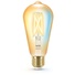 Philips WiZ Amber Filament 50W ST64 E27 Smart Bulb (WiFi + Bluetooth)