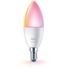 Philips WiZ Colour 40W E14 C37 Candle Bulb (WiFi)