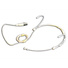 Parallel Audio HM-221-U Slimline Cardioid TA4F Headset Microphone (Beige)