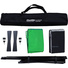 Phottix 4-in-1 Q-Drop Collapsible 5' x 13' Backdrop Kit (Green/Blue & Black/White)