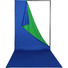 Phottix 4-in-1 Q-Drop Collapsible 5' x 13' Backdrop Kit (Green/Blue & Black/White)