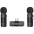 BOYA BY-V20 Ultracompact 2-Person Wireless Microphone System with USB-C Connector (2.4 GHz)